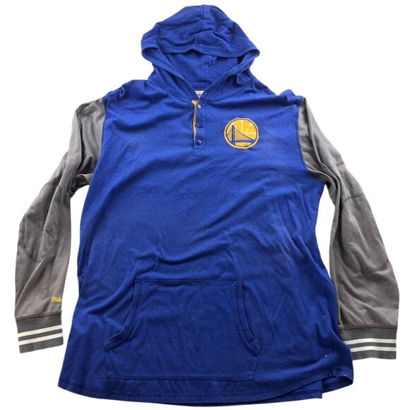 Golden State Warriors Hoodie Sze 3XL Blue Basketball Varsity - Picture 1 of 13